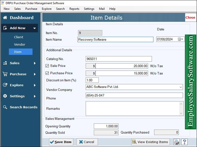 Account, software, data, access, purchase, sale, transaction, management, enterprise, products, tax, customer, financial, stock, inventory, vendor, management, report, manual, work, user, customer, employee, salary