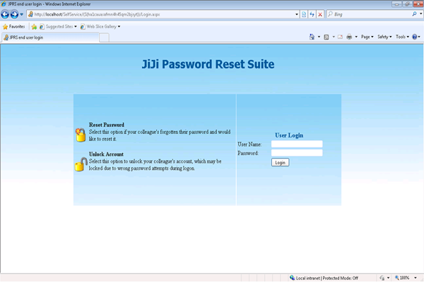 Password Reset Manager