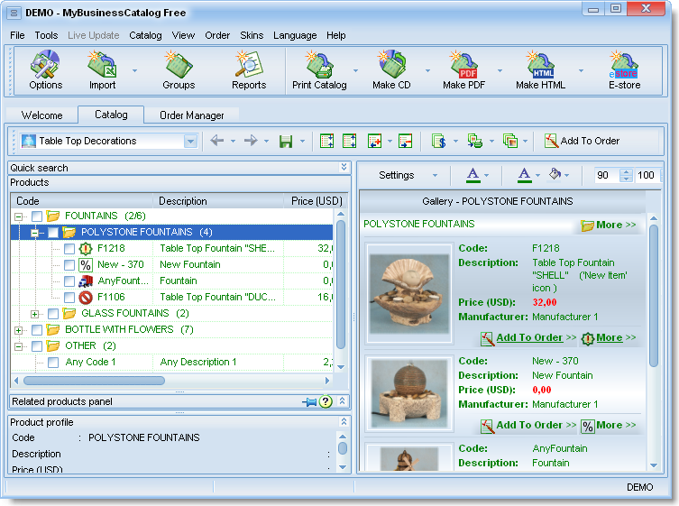 MyBusinessCatalog Platinum Professional