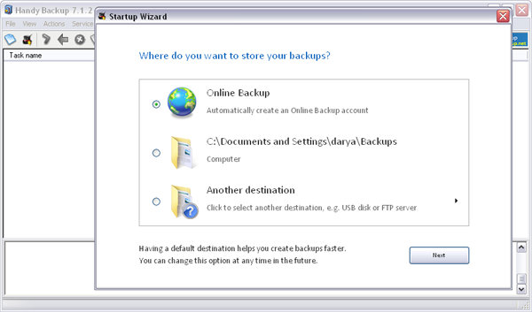 Handy Backup Home Professional 64bit