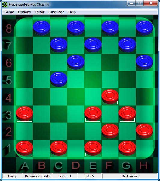 FreeSweetGames Shashki