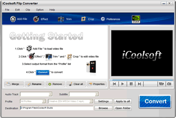 iCoolsoft Flip Converter