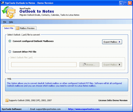 Importing PST to Lotus Notes