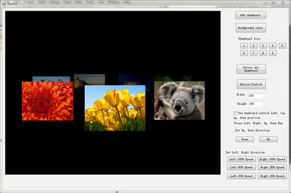 3d Carousel ActiveX, image Carousel SDK, Carousel UI.
