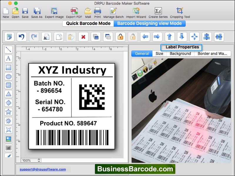 professional, freeware, linear, 2D, fonts, barcode, stickers, maker, software, generate, rectangle, ellipse, line, picture, text, creator, tool, utility, records, design, create, print, shape, color, label, scanner, tags Apple, Mac, OS X, machine