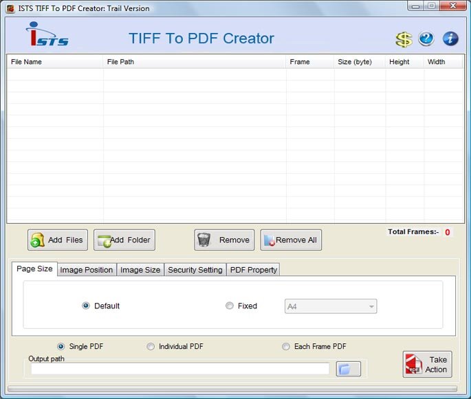TiFF in PDF