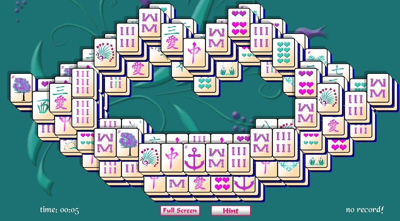 Kiss Me Mahjong Solitaire