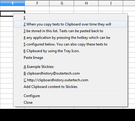 Clipboard History