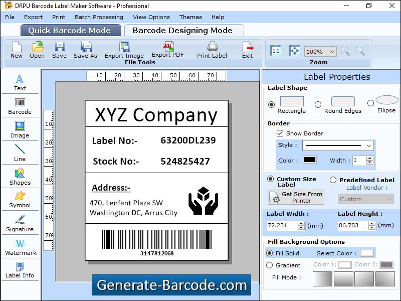 Barcode, Software, generates, unique, images, craft, customized, price, tag, program, build, premium, striking, coupon, product, label, designing, object, 2D, linear, font, pencil, color, text, rectangular, circle, pictures, tool, colorful, sticker