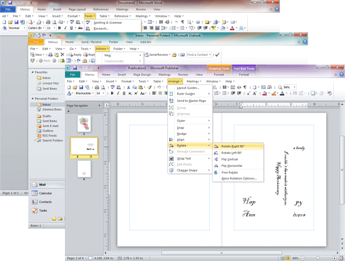 Classic Menu for Office Professional Plus 2010 64 