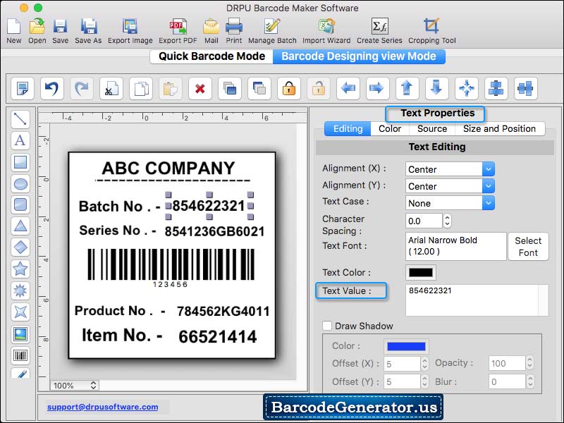 Mac, Barcode, Generator, software, crafts, formulates, security, label, 2d, linear, application, manufacture, designs, draw, versatile, personalized, product, coupon, sticker, sequential, random, series, utility, create, tag, backgrounds, color