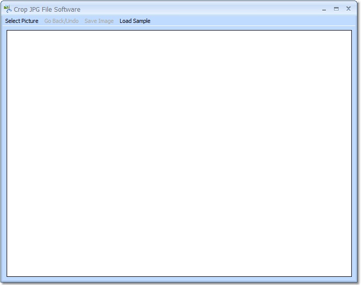Crop JPG File Software