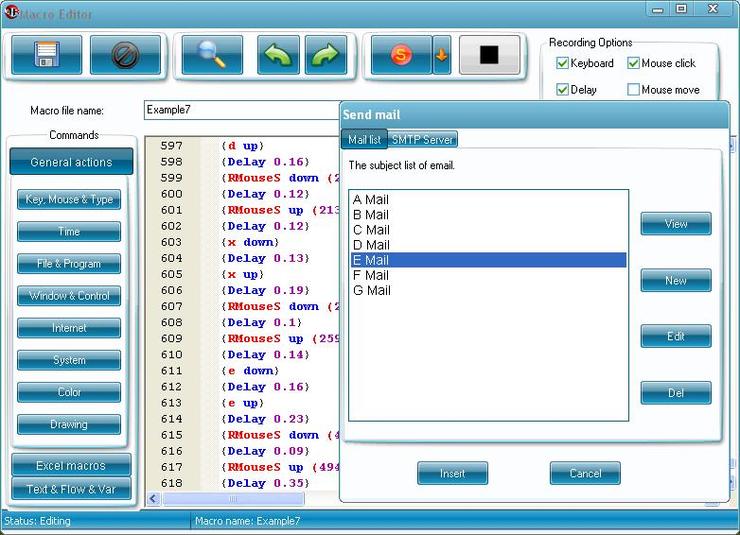 Efficient Macro Recorder Mini