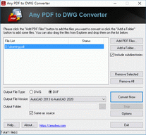 PDF to CAD Converter 9.11.4
