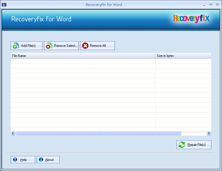 RecoveryFix for Word