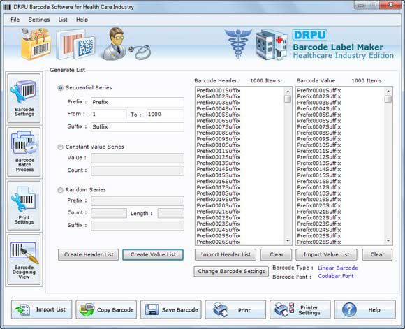Barcodes for Medical Products