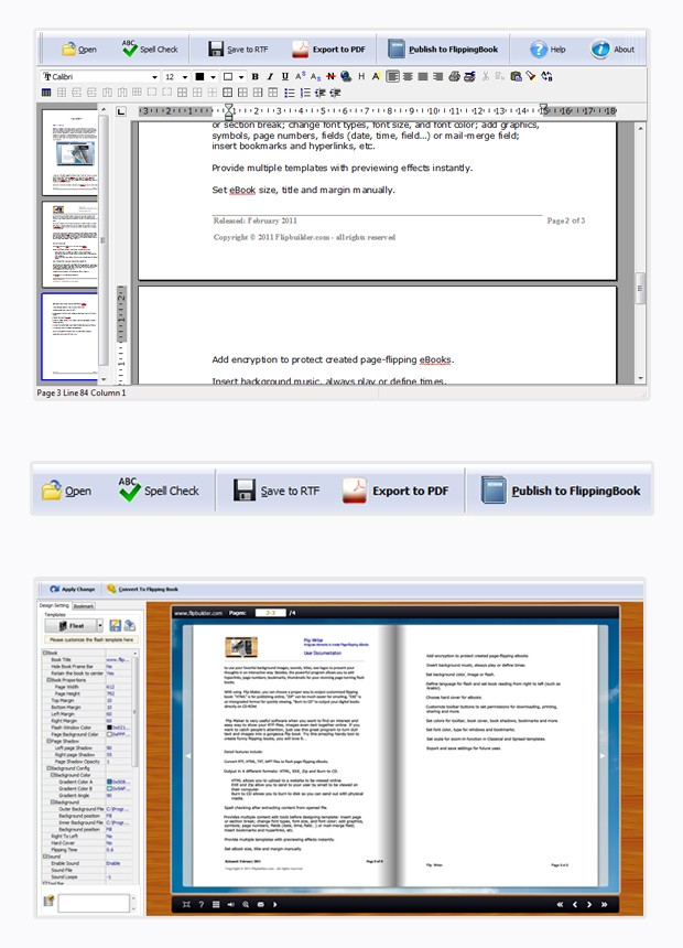 FlippingBook Writer