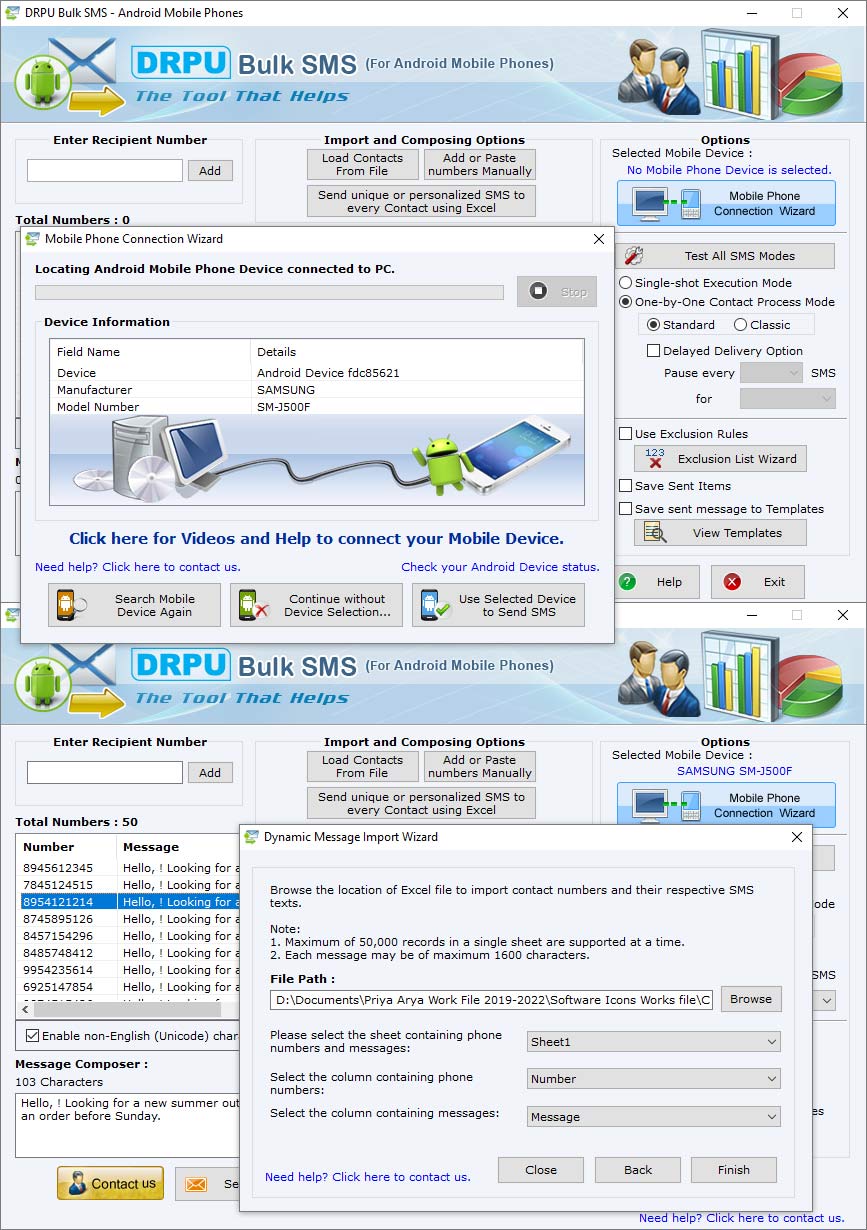 Bulk, sms, send, software, android, technology, tool, utility, mobile, phone, text, messaging, group, wizard, skip, duplicate, Unicode, language, business, retail, educational, institute, railways, banking, industry, marketing, creator, application