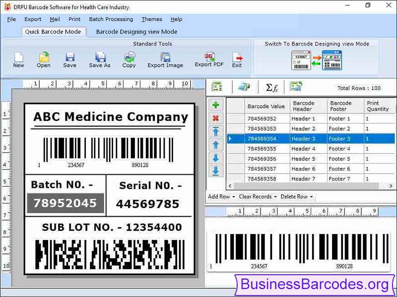 Healthcare, clinical, sample, fast, accurate, automation, free, error, barcode, linear, 2d, font, graphical, object, industry, line, text, GUI, interface, colorful, scanable, size, shape, rounded, rectangular, circle, ellipse, generator, software
