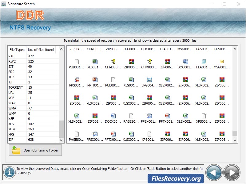 NTFS, file, recovery, software, restores, deleted, corrupted, data, text, documents, audio, video, folders, information, regain, application, revives, lost, movies, audio, clips, formatted, HDD, partitions, hard, disk, drives