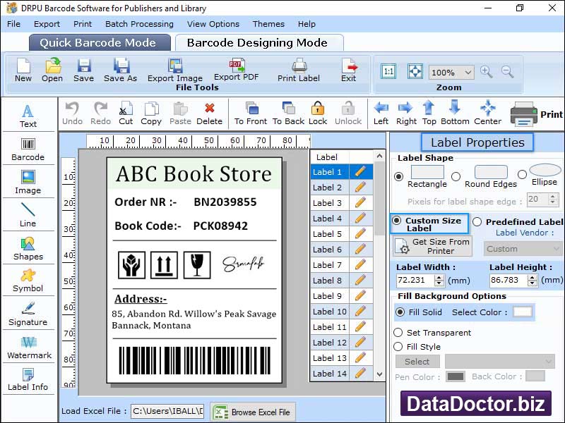 Publishing Company Barcode Software