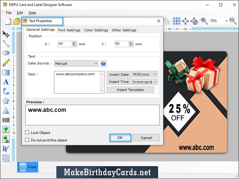 ID card, maker, application, Label, design, program, create,  business, product, price, sticker, student, identity, visiting, colorful, image, toolkit, ellipse, pencil, line, text, arc, rectangle, object, barcode, utility, message, Slogan