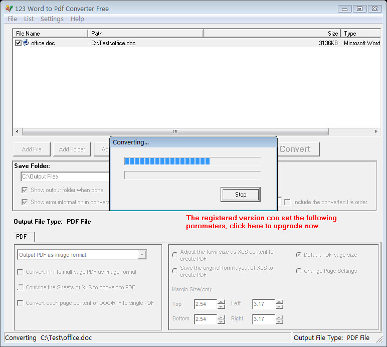 123 Word to Pdf Converter Free