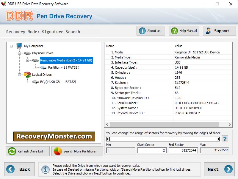 USB, drive, recovery, utility, rescue, deleted, erased, formatted, lost, missing, corrupted, data, file, folders, documents, images, video, clips, photographs, pictures, mp3, songs, storage, media, software, tool, application, device, digital