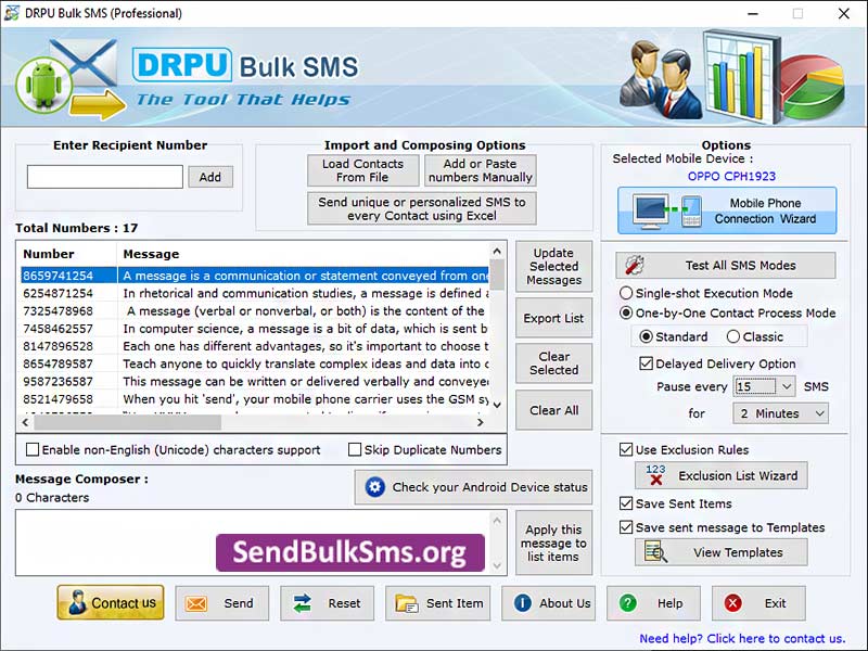 Bulk, sms, software, broadcast, text, message, Windows, GSM, mobile, phone, application, create, compose, send, mass, job, alert, business, notification, marketing, campaign, product, promotion, pocket, PC, computer, cell, globally, internet, gateway