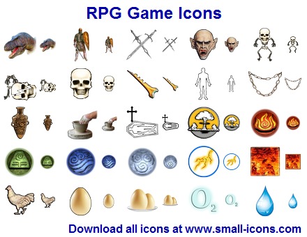 RPG Game Icon Pack