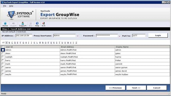 Exchange Groupwise to Outlook