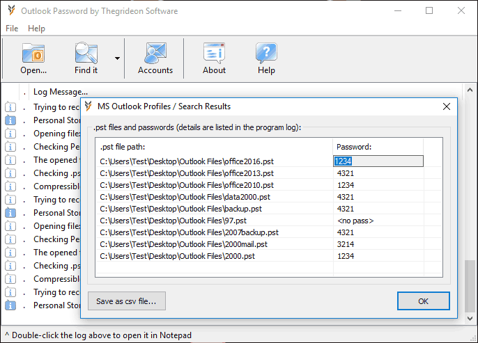 Outlook Password Recovery Downloader