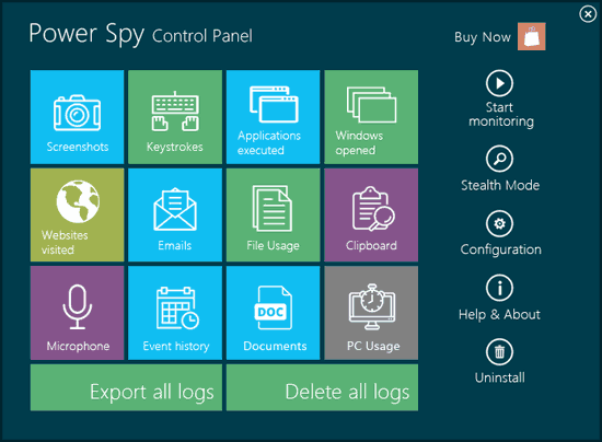 PC Spy Keylogger