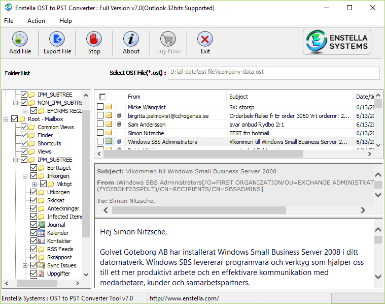 Outlook OST PST Recovery