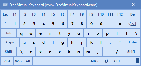 Free Virtual Keyboard Downloader