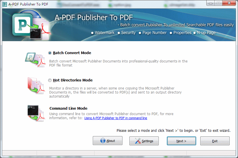 A-PDF Publisher to PDF