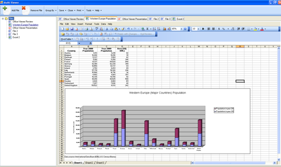 Edraw Viewer Component for Excel