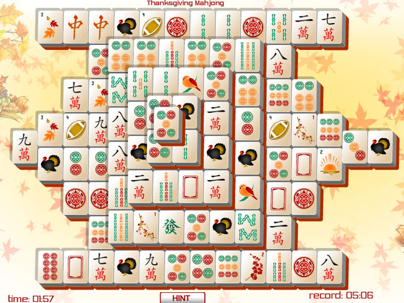 Thanksgiving Mahjong