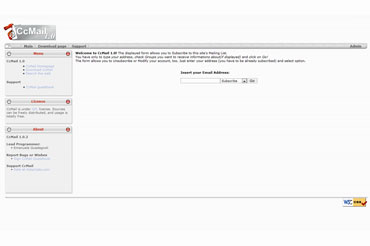 Webuzo for ccMail