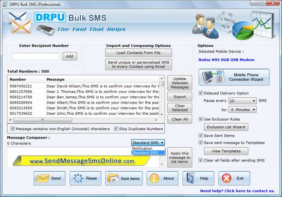 Bulk Text Messaging