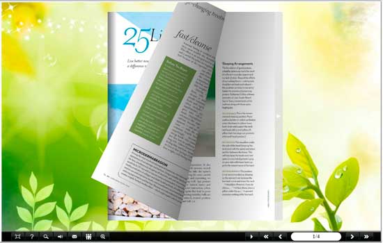 FlipBook Creator Themes Pack - Leaves