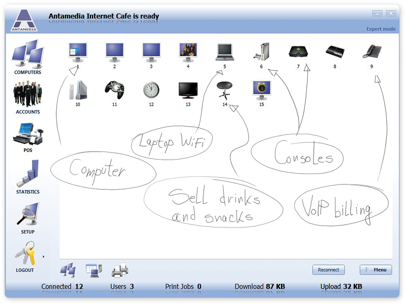 Internet Cafe Software Tool