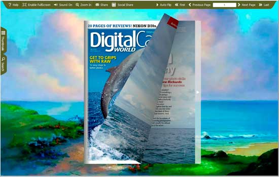 FlipBook Creator Themes Pack - Paradise