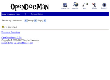 Webuzo for OpenDocMan