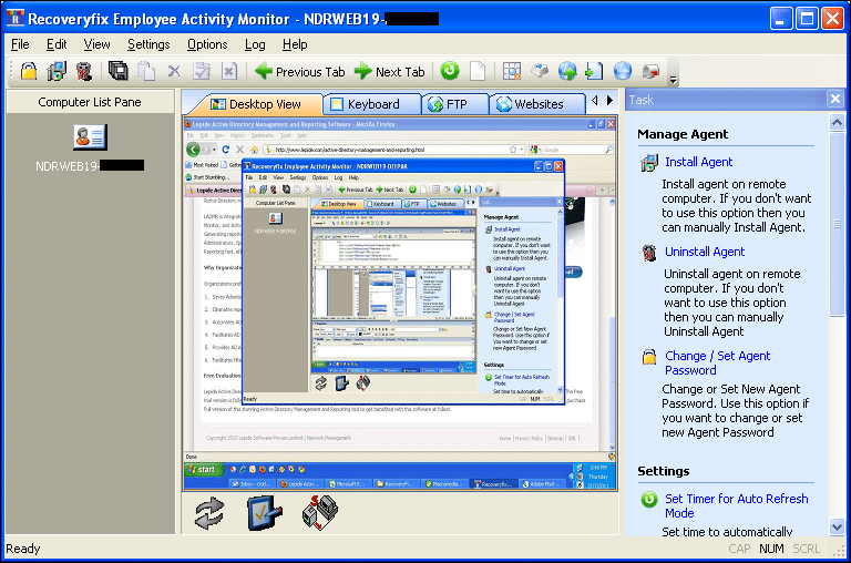 Employee Monitoring Software Downloader