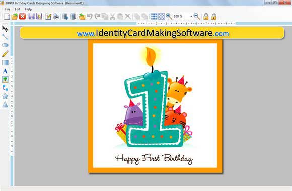 Software, tool, utility, invitation, birthday, greeting, cards, friends, family, colorful, stylish, handmade, customized, personalized, photographs, messages, images, build, design, create, print, shape, format, ellipse, rectangle, rounded, celebrate