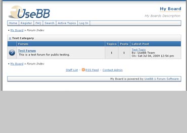 Webuzo for UseBB