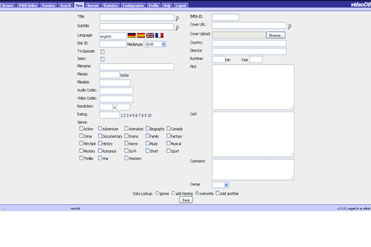 Webuzo for videoDB