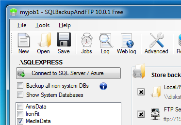 SQL Backup and FTP downloader