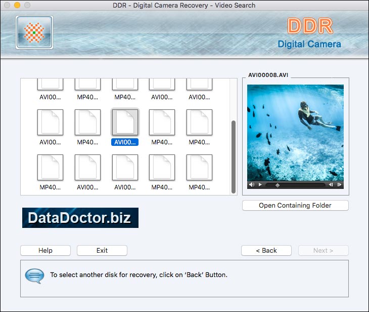 Digital Camera Recovery Software for Mac
